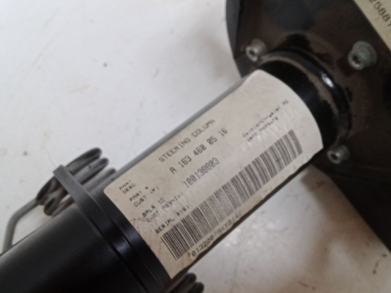 Recambio de columna direccion para mercedes-benz clase m (w163) ml 400 cdi (163.128) referencia OEM IAM conclausorysensordegiro 