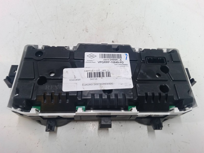Recambio de cuadro instrumentos para renault captur i (j5_, h5_) 1.2 tce 120 referencia OEM IAM   