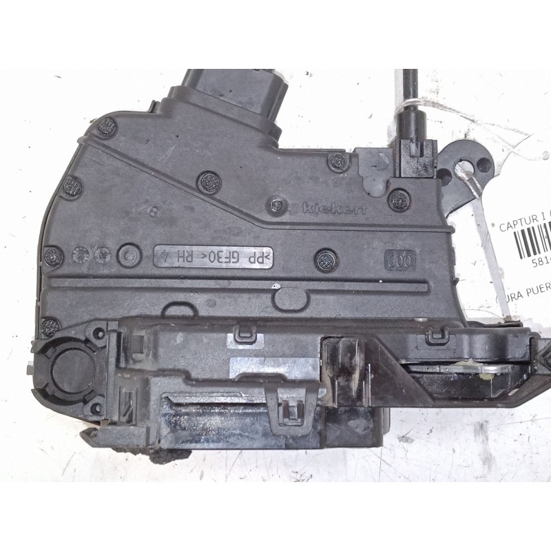 Recambio de cerradura puerta delantera derecha para renault captur i (j5_, h5_) 1.2 tce 120 referencia OEM IAM   