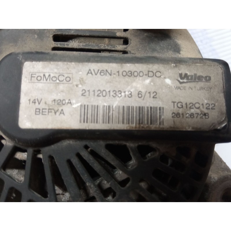 Recambio de alternador para ford fiesta vi (cb1, ccn) 1.6 tdci referencia OEM IAM TG12C122  AV6N1300DC