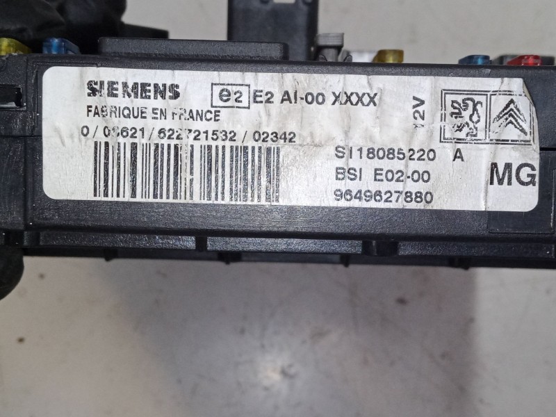 Recambio de bsi para peugeot 206 hatchback (2a/c) 1.4 hdi eco 70 referencia OEM IAM 9649627880 BSI E02-00 S118085220A