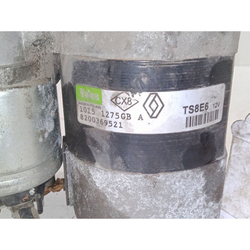 Recambio de motor arranque para renault modus / grand modus (f/jp0_) 1.2 (jp0c, jp0k, fp0c, fp0k, fp0p, jp0p, jp0t) referencia O