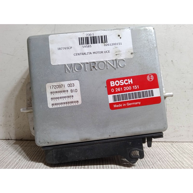 Recambio de centralita motor uce para bmw 730 i referencia OEM IAM 0261200151  