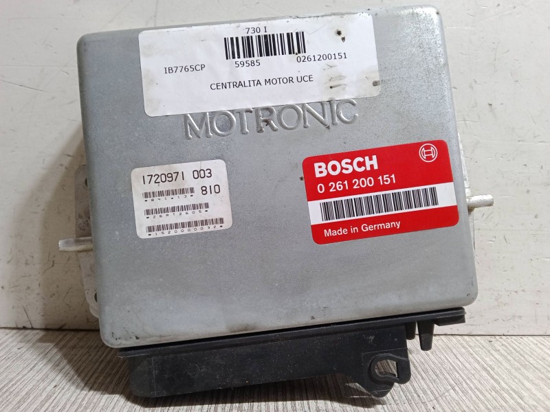 Recambio de centralita motor uce para bmw 730 i referencia OEM IAM 0261200151  