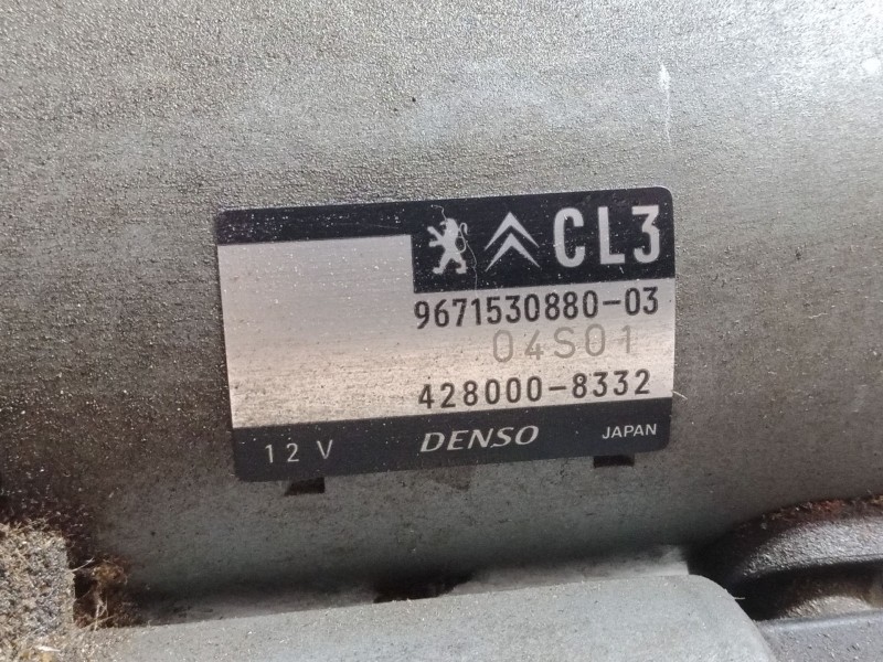 Recambio de motor arranque para peugeot 208 i (ca_, cc_) 1.2 vti 82 referencia OEM IAM 967153088003  