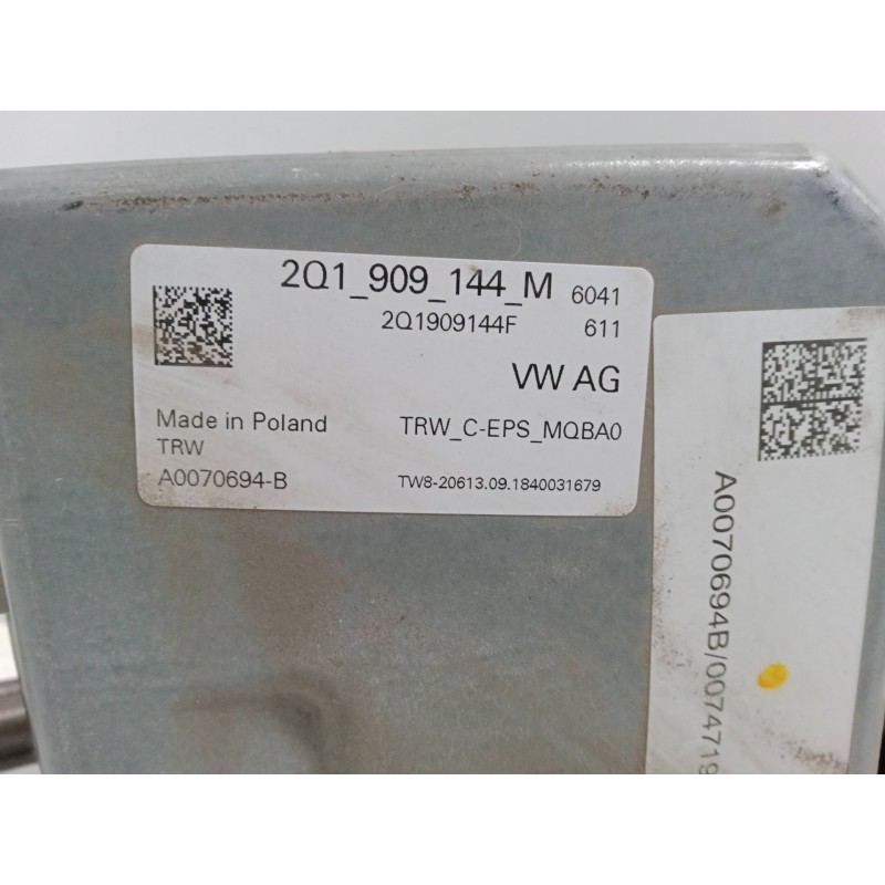 Recambio de columna direccion electrica para seat ibiza v (kj1, kjg) 1.6 tdi referencia OEM IAM 60412Q1423510AKA0074769A2Q0065 A