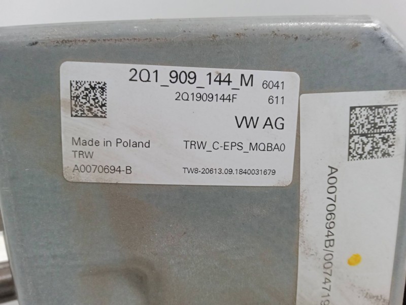 Recambio de columna direccion electrica para seat ibiza v (kj1, kjg) 1.6 tdi referencia OEM IAM 60412Q1423510AKA0074769A2Q0065 A