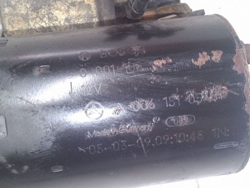 Recambio de motor arranque para mercedes-benz clase c coupé (cl203) c 350 (203.756) referencia OEM IAM   