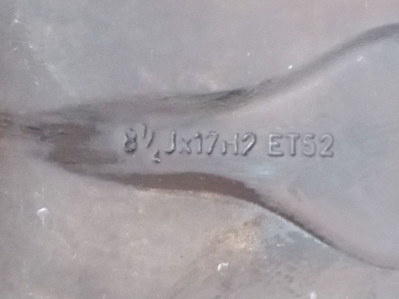 Recambio de llanta aluminio 17´´ para mercedes-benz clase m (w163) ml 400 cdi (163.128) referencia OEM IAM   