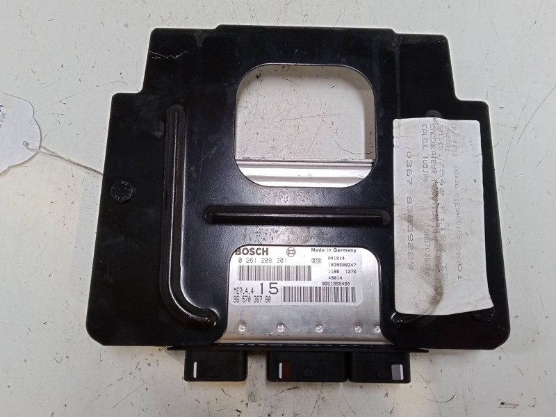 Recambio de centralita motor uce para peugeot 307 cc (3b) 1.6 16v referencia OEM IAM 0261208301  9657036780