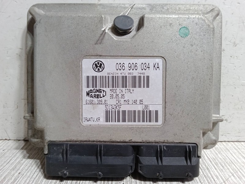 Recambio de centralita motor uce para volkswagen polo iv sedán (9a4, 9a2, 9n2, 9a6) 1.4 referencia OEM IAM 036906034KA IAW4TV.KA