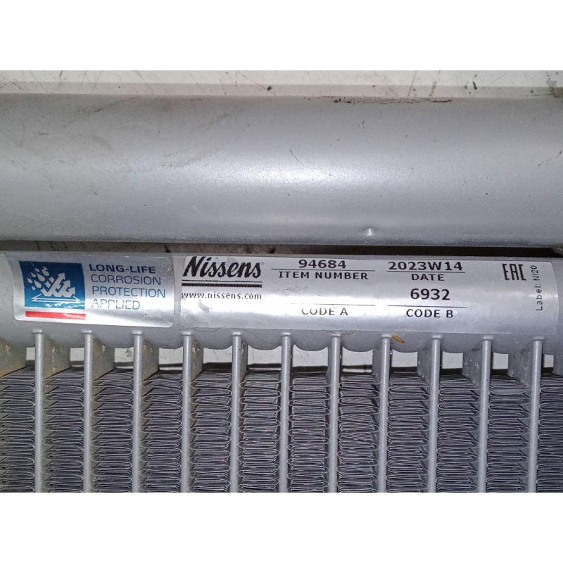 Recambio de radiador a/a /condensador para skoda octavia ii combi (1z5) 1.9 tdi referencia OEM IAM NISSENS94684  