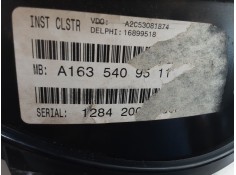 Recambio de cuadro instrumentos para mercedes-benz clase m (w163) ml 400 cdi (163.128) referencia OEM IAM    2