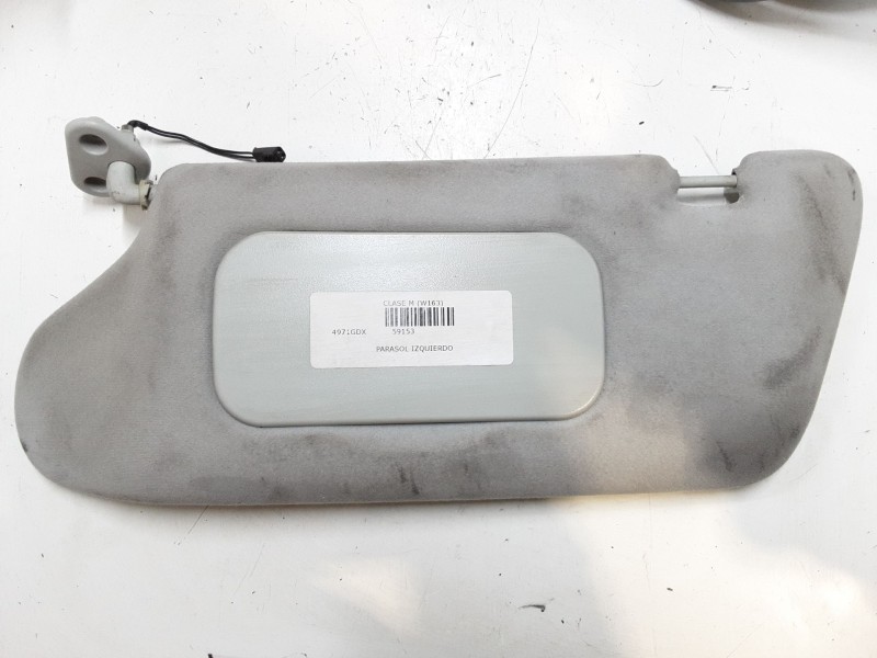 Recambio de parasol izquierdo para mercedes-benz clase m (w163) ml 400 cdi (163.128) referencia OEM IAM   