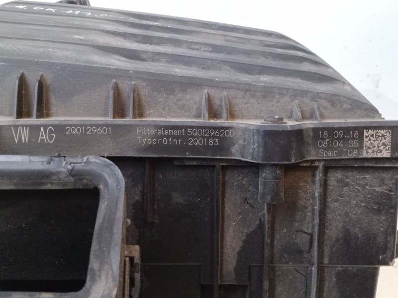 Recambio de caja filtro de aire para seat ibiza v (kj1, kjg) 1.6 tdi referencia OEM IAM   