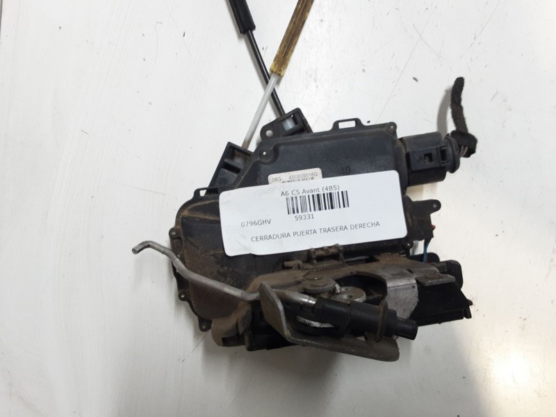 Recambio de cerradura puerta trasera derecha para audi a6 c5 avant (4b5) 2.5 tdi referencia OEM IAM   
