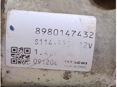 Recambio de motor arranque para opel meriva a monospace (x03) 1.7 cdti (e75) referencia OEM IAM 8980147432 12V S114925B 2