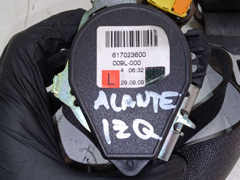 Recambio de cinturon seguridad delantero izquierdo para opel astra j (p10) 1.7 cdti (68) referencia OEM IAM 617023600  