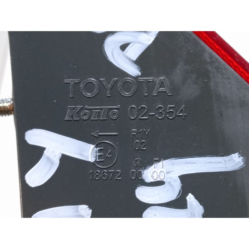 Recambio de piloto trasero porton izquierdo para toyota auris (_e18_) 1.8 hybrid (zwe186_) referencia OEM IAM 18672  