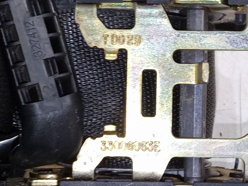 Recambio de cinturon seguridad trasero derecho para mercedes-benz clase m (w163) ml 400 cdi (163.128) referencia OEM IAM   