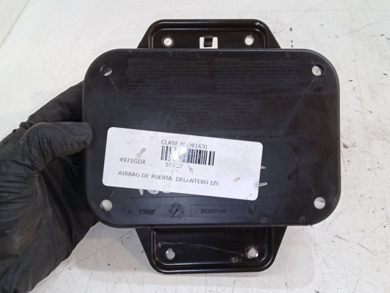 Recambio de airbag de puerta delantero izquierdo para mercedes-benz clase m (w163) ml 400 cdi (163.128) referencia OEM IAM A1638