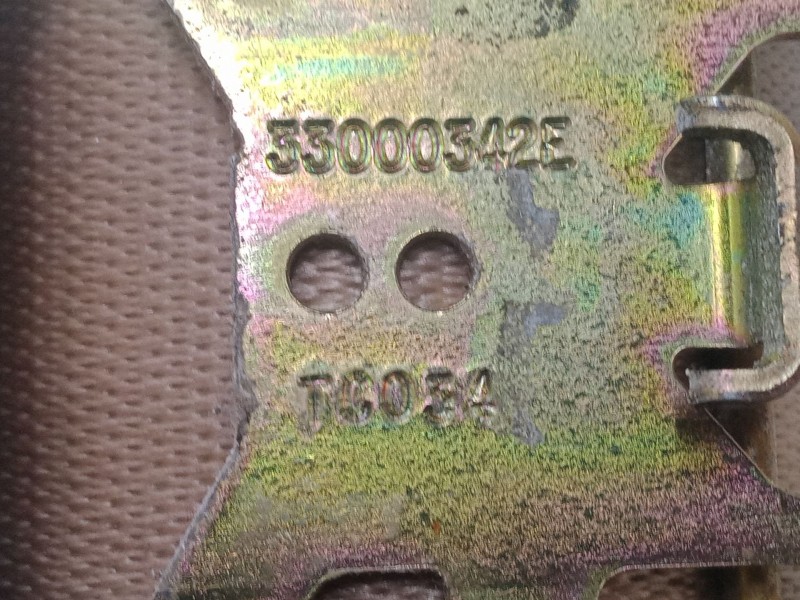 Recambio de cinturon seguridad trasero derecho para bmw x5 (e53) 3.0 d referencia OEM IAM 33000342E  