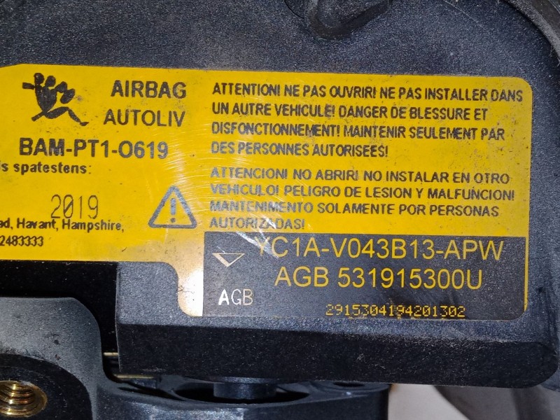 Recambio de airbag volante para ford transit furgoneta (fa_ _) 2.0 di (fae_, faf_, fag_) referencia OEM IAM YC1AV043B13APW  