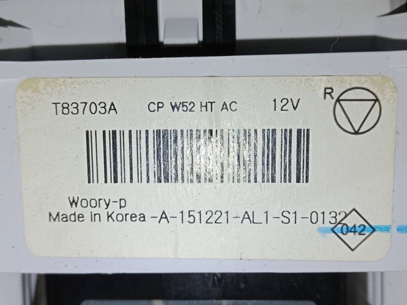 Recambio de mando calefaccion / a/a para dacia logan mcv ii 1.2 referencia OEM IAM   