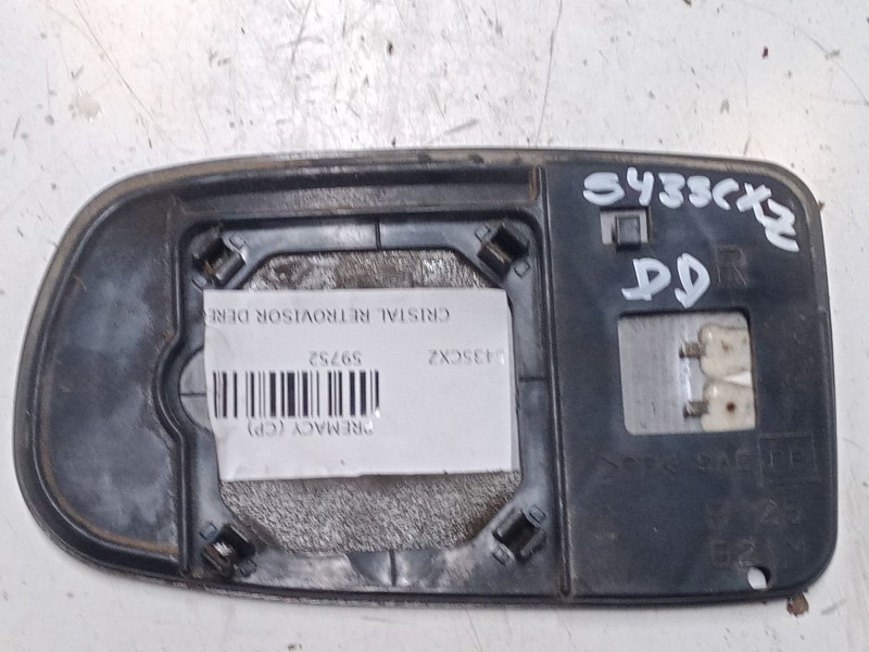 Recambio de cristal retrovisor derecho para mazda premacy (cp) 2.0 td referencia OEM IAM   