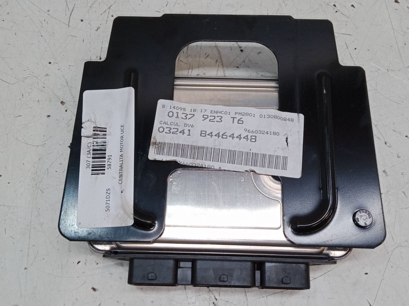 Recambio de centralita motor uce para peugeot 307 (3a/c) 1.6 hdi 110 referencia OEM IAM   
