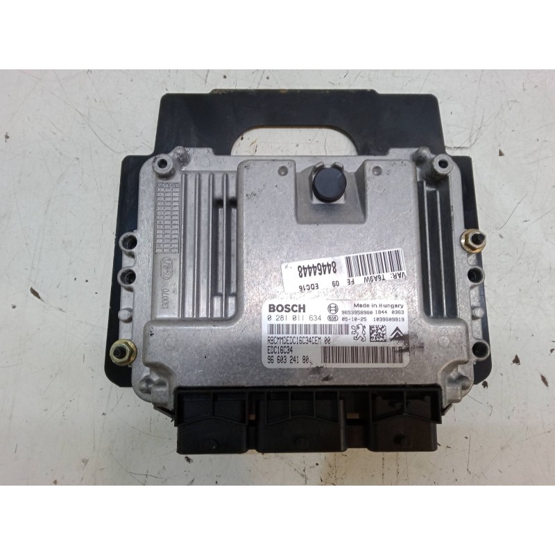 Recambio de centralita motor uce para peugeot 307 (3a/c) 1.6 hdi 110 referencia OEM IAM   