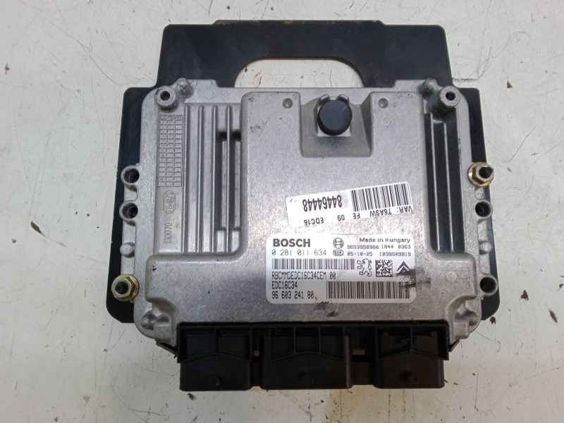 Recambio de centralita motor uce para peugeot 307 (3a/c) 1.6 hdi 110 referencia OEM IAM   