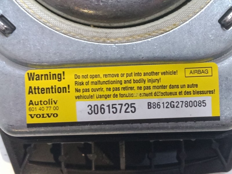Recambio de airbag volante para volvo s40 ii (544) 1.6 d referencia OEM IAM 30615725  B8612G2780085