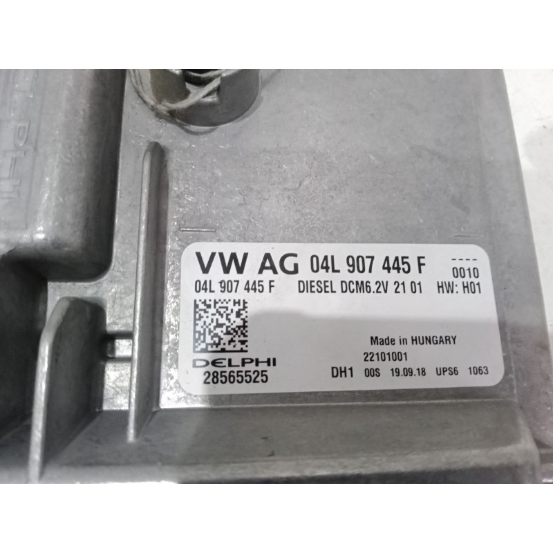 Recambio de centralita motor uce para seat ibiza v (kj1, kjg) 1.6 tdi referencia OEM IAM 04L907445F 28565525 28565525