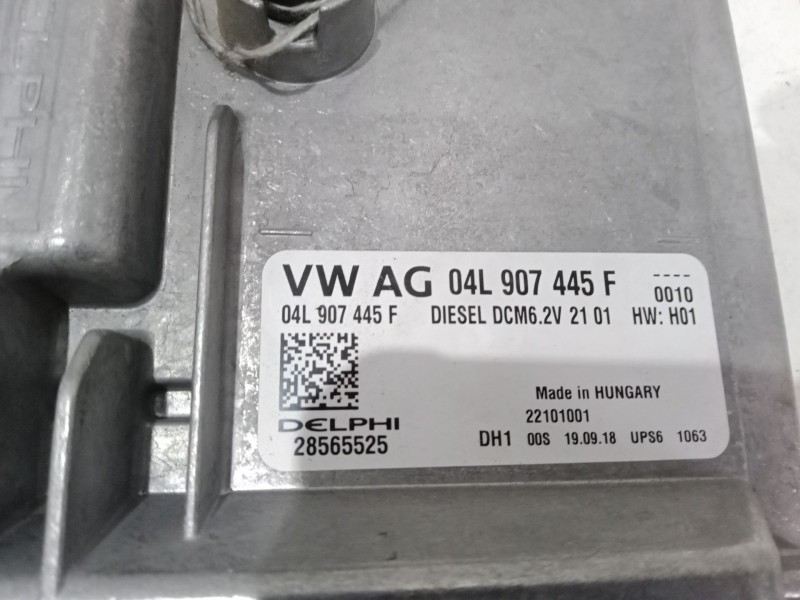 Recambio de centralita motor uce para seat ibiza v (kj1, kjg) 1.6 tdi referencia OEM IAM 04L907445F 28565525 28565525