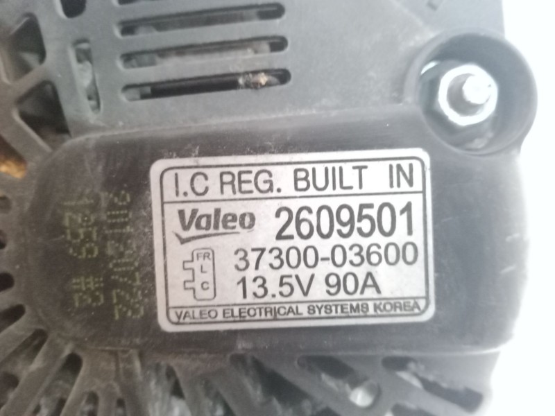 Recambio de alternador para hyundai i20 i (pb, pbt) 1.2 referencia OEM IAM 3730003600  