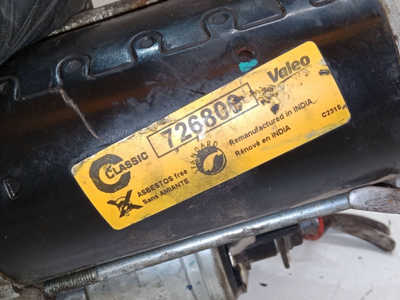Recambio de motor arranque para peugeot 307 cc (3b) 1.6 16v referencia OEM IAM 726800  