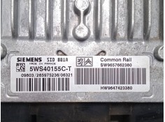 Recambio de centralita motor uce para peugeot partner furgoneta/monovolumen (5_, g_) 2.0 hdi referencia OEM IAM 9657662380  5WKS