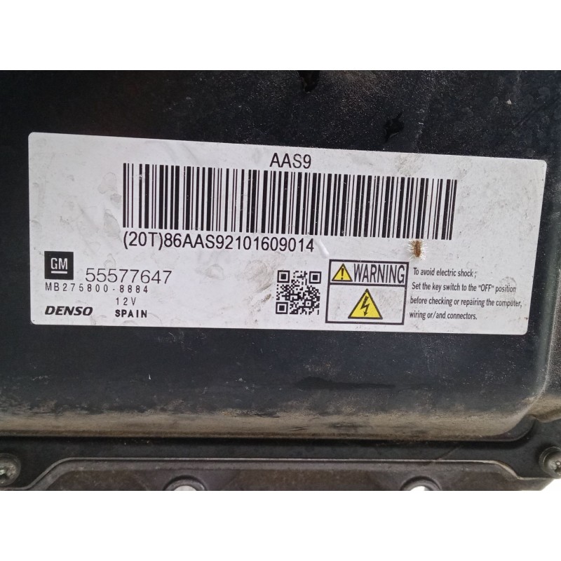 Recambio de centralita motor uce para opel astra j (p10) 1.7 cdti (68) referencia OEM IAM   