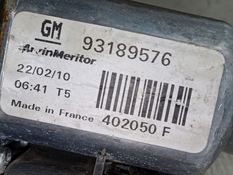 Recambio de elevalunas electrico delantero izquierdo para opel meriva a monospace (x03) 1.7 cdti (e75) referencia OEM IAM    Recambio de elevalunas electrico delantero izquierdo para opel meriva a monospace (x03) 1.7 cdti (e75) referencia OEM IAM
