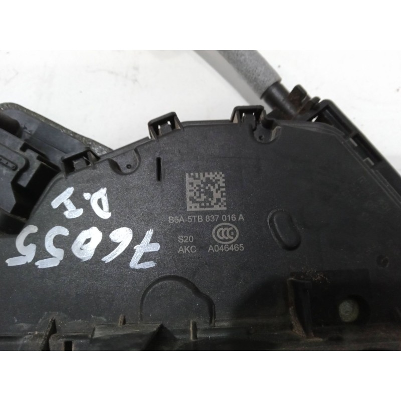 Recambio de cerradura puerta delantera izquierda para seat ibiza v (kj1, kjg) 1.6 tdi referencia OEM IAM B6A5TB837016A  A046465