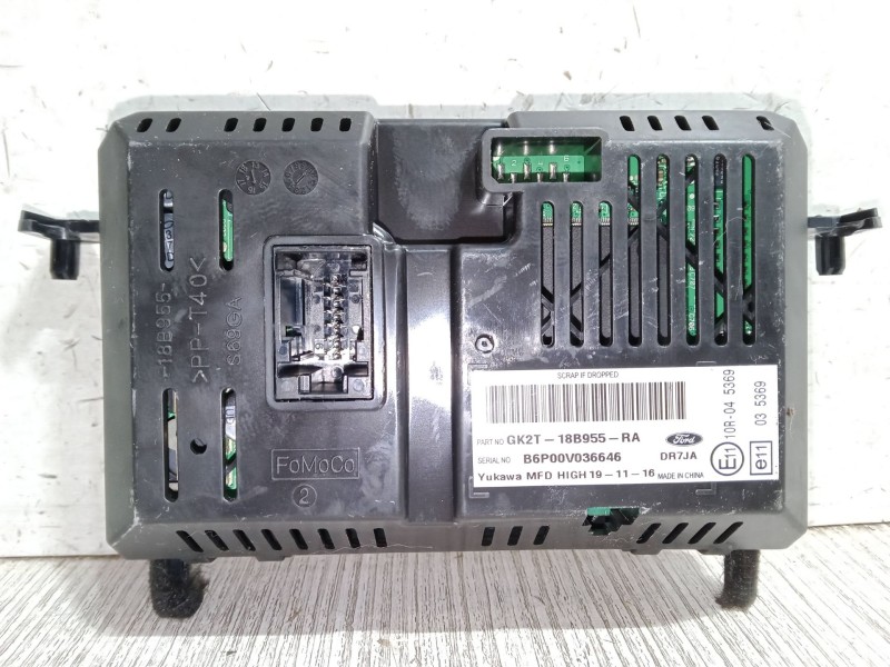 Recambio de pantalla interior reloj para ford ka+ iii (uk, fk) 1.2 ti-vct referencia OEM IAM GK2T18b955RA  