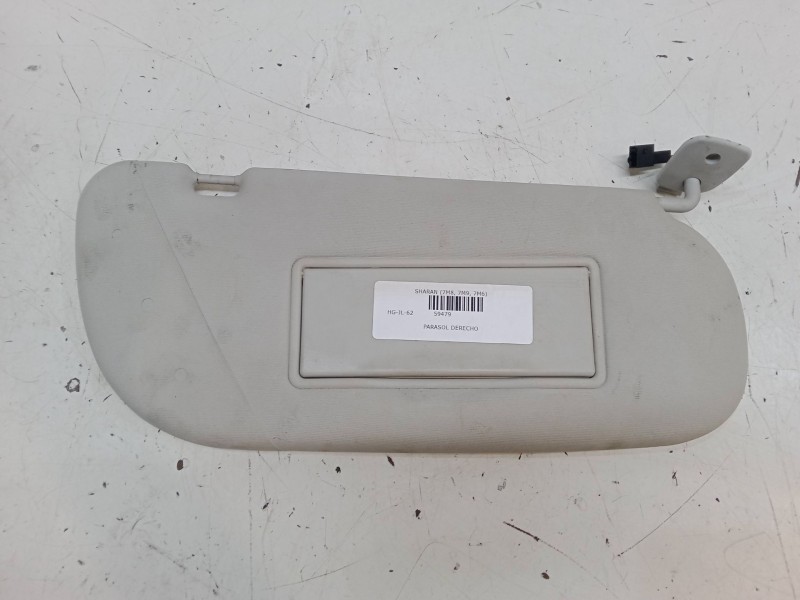 Recambio de parasol derecho para volkswagen sharan (7m8, 7m9, 7m6) 1.9 tdi referencia OEM IAM   