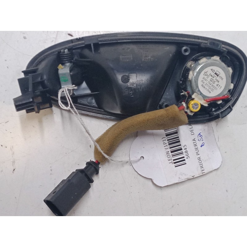 Recambio de maneta interior puerta delantera derecha para seat leon (1p1) 1.4 tsi referencia OEM IAM 5P0035411  
