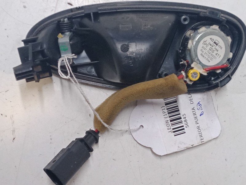 Recambio de maneta interior puerta delantera derecha para seat leon (1p1) 1.4 tsi referencia OEM IAM 5P0035411  