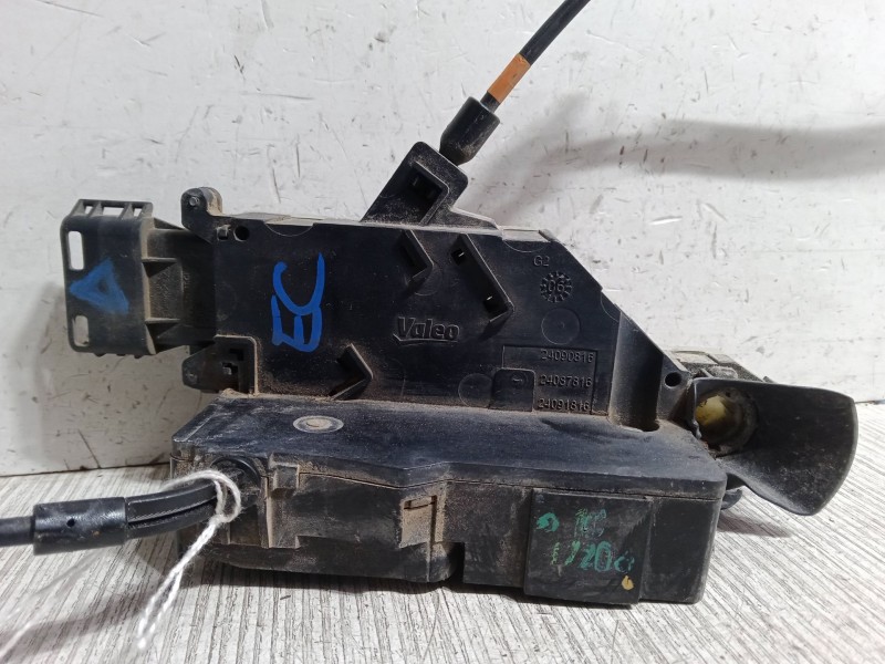 Recambio de cerradura puerta delantera izquierda para peugeot 207/207+ (wa_, wc_) 1.4 referencia OEM IAM   