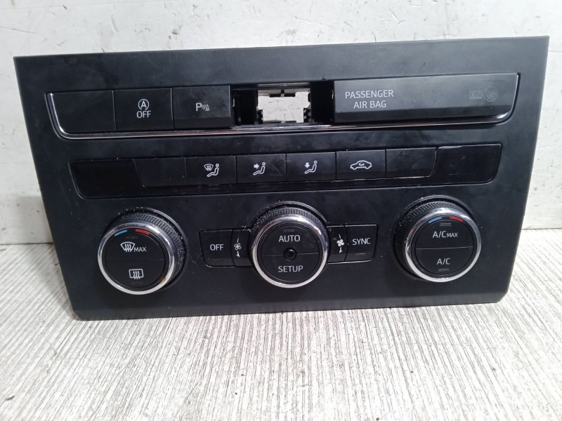 Recambio de mando climatizador para seat leon st (5f8) 2.0 tdi referencia OEM IAM 5F0907044  