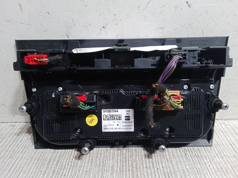 Recambio de mando climatizador para seat leon st (5f8) 2.0 tdi referencia OEM IAM 5F0907044  