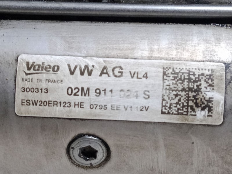 Recambio de motor arranque para seat leon st (5f8) 2.0 tdi referencia OEM IAM 02M911024S  