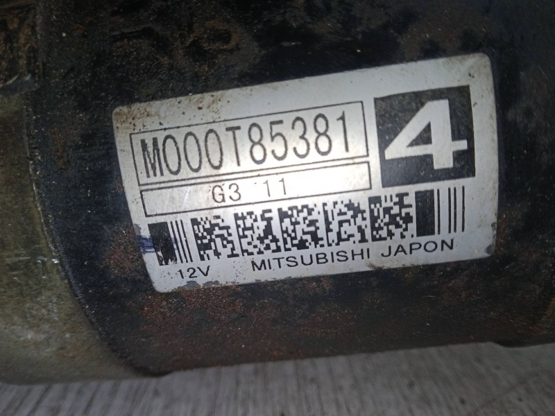 Recambio de motor arranque para peugeot 307 cc (3b) 2.0 16v referencia OEM IAM M000T85381  